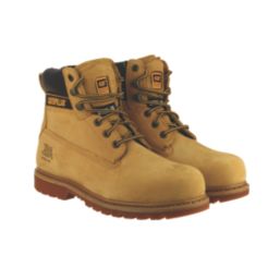 CAT Holton Size 13  Honey  Steel Toe Cap Safety Boots