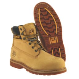 CAT Holton Size 13  Honey  Steel Toe Cap Safety Boots