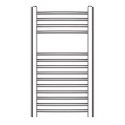 Blyss 700mm x 400mm 563BTU Chrome Curved  Towel Radiator