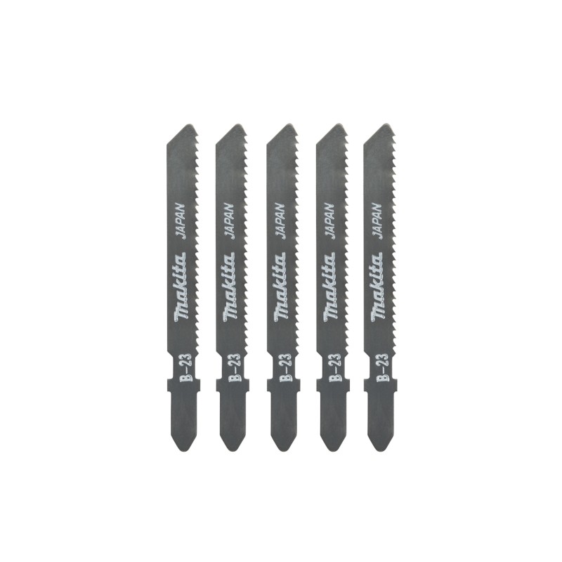 Makita A-85743 Multi-Material B23 Jigsaw Blades 50mm 5 Pack