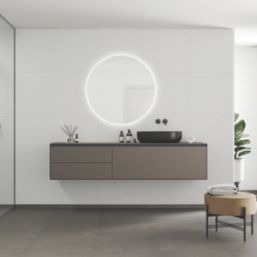 Fibo Scandi Wet Wall Panelling Tile Moonstone 2400mm x 600mm x 10.2mm