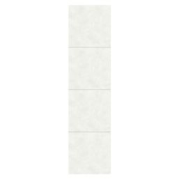 Fibo Scandi Wet Wall Panelling Tile Moonstone 2400mm x 600mm x 10.2mm
