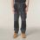 Hard Yakka Raptor Active Holster Work Trousers Graphite 34" W 32.5" L