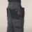 Hard Yakka Raptor Active Holster Work Trousers Graphite 34" W 32.5" L