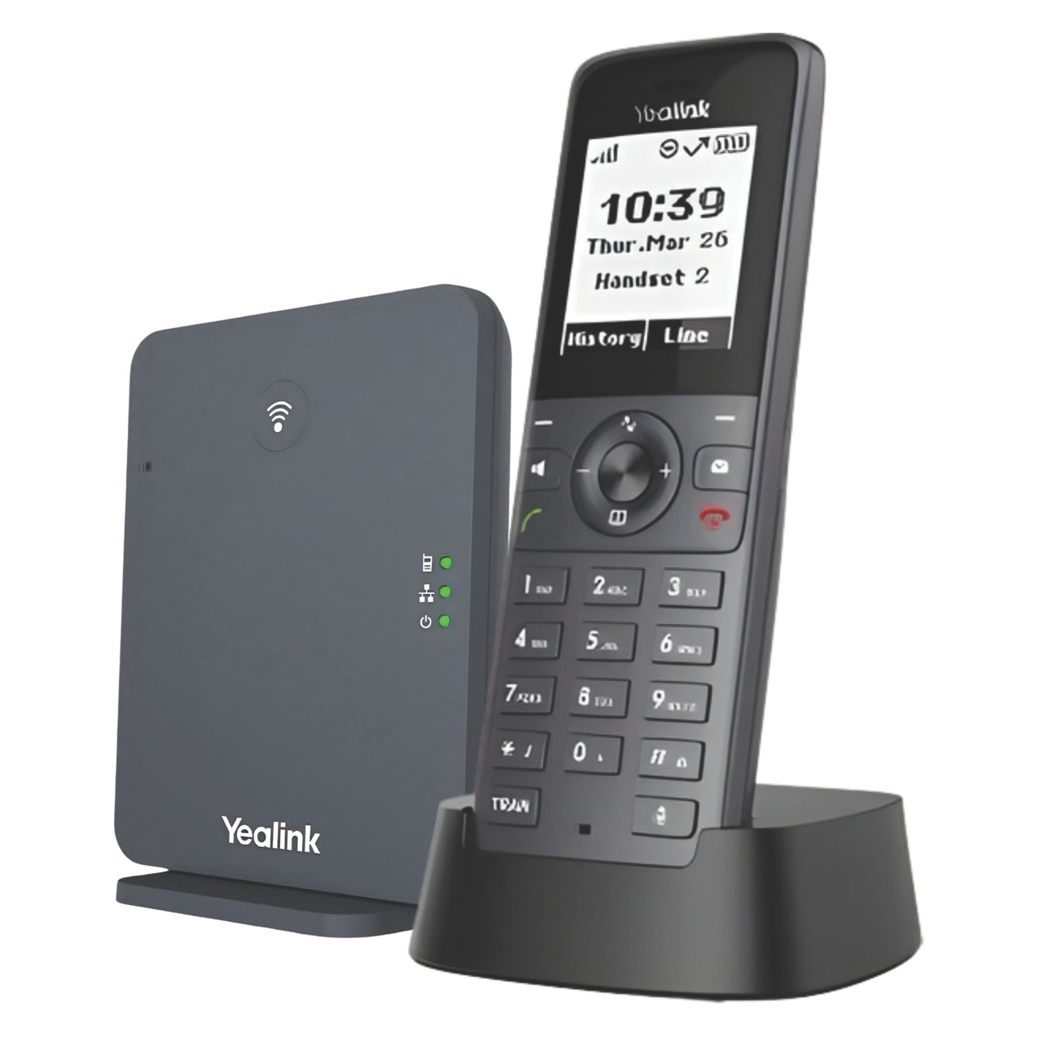 Yealink W73P 10-Line DECT Phone & W70B Base Station (342EU)