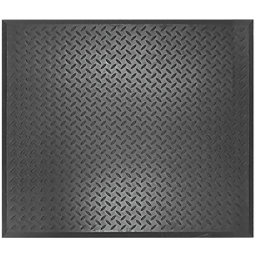 COBA Europe Comfort-Lok Anti-Fatigue Floor Mat Black 0.8m x 0.7m x 12.5mm