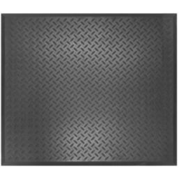 COBA Comfort-Lok Anti-Fatigue Floor Mat Black 0.8m x 0.7m x 12.5mm