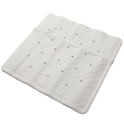 Croydex Rubagrip Shower Mat White 530mm x 530mm