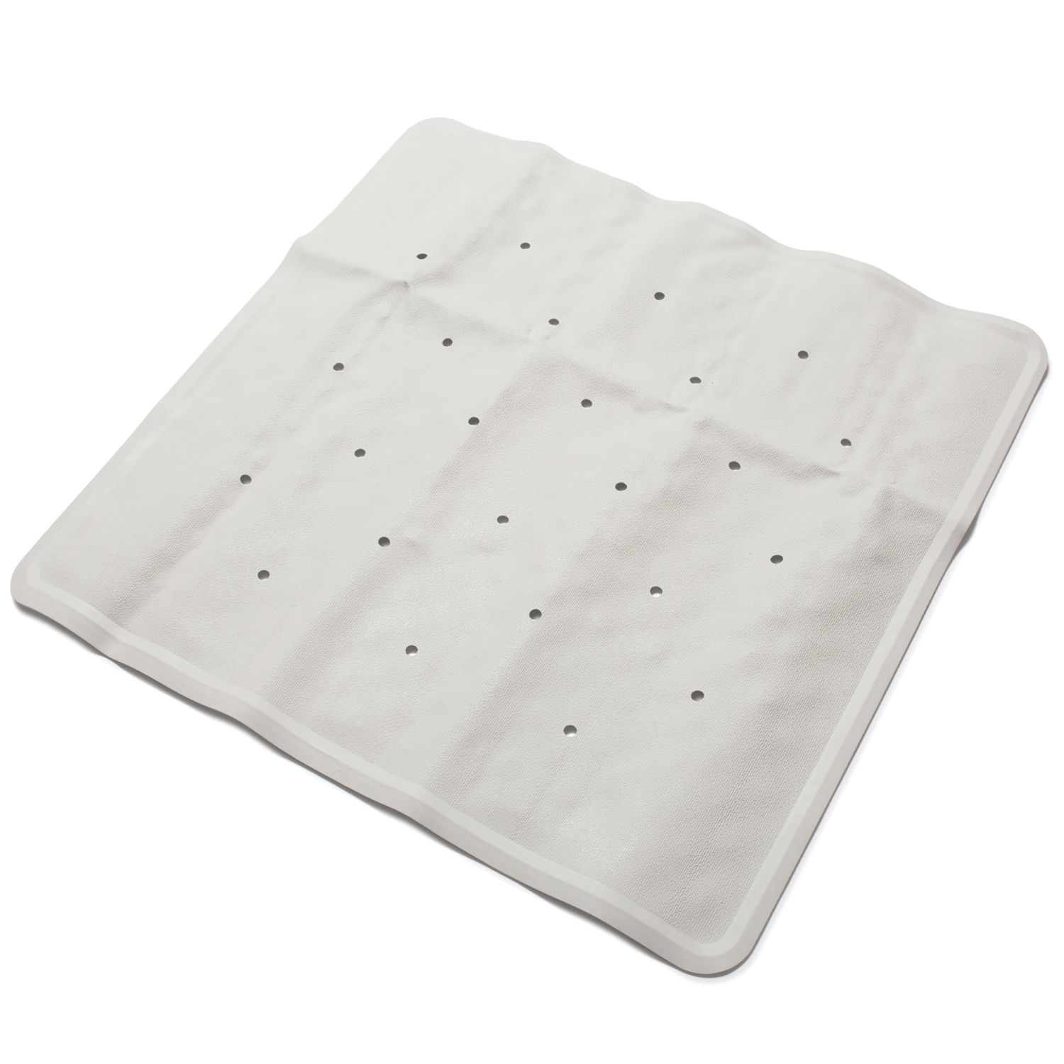 Croydex Rubagrip Shower Mat White 530mm x 530mm (342HF)