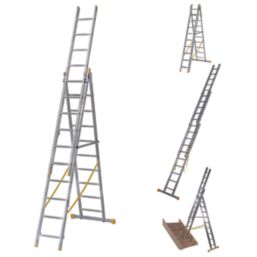 Werner  Aluminium 6.86m Combination Ladder