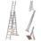 Werner  Aluminium 6.86m Combination Ladder