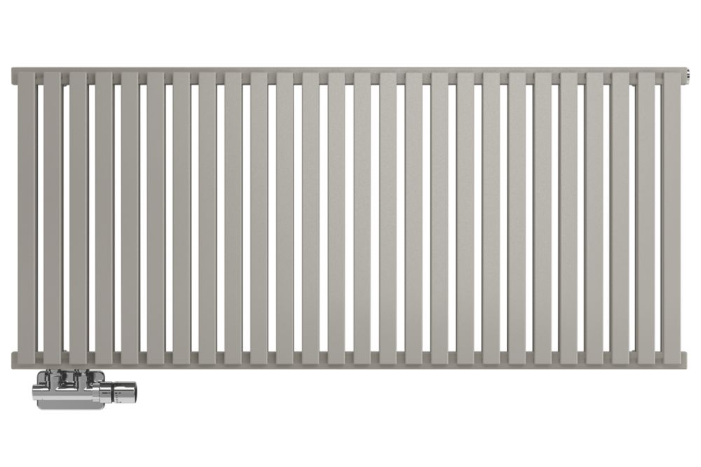 Terma Nemo Designer Radiator 530 x 1185mm Grey / Silver 3922BTU ...