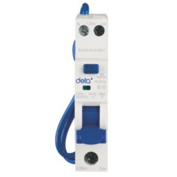 Deta  10A 30mA Type A SP & N B Curve  Mini RCBO