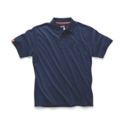 Scruffs  Worker Polo Navy X Large 48" Chest