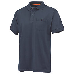 Scruffs  Worker Polo Navy X Large 48" Chest