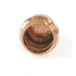 Conex Banninger B Press Gas  Copper Press-Fit Stop Ends 22mm 10 Pack
