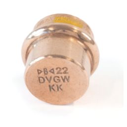 Conex Banninger B Press Gas  Copper Press-Fit Stop Ends 22mm 10 Pack