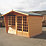 Shire Sandringham 10' x 6' (Nominal) Apex Timber Summerhouse