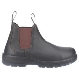 Hard Yakka Brumby Size 9  Brown Water-Resistant Non Safety Dealer Boots