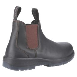 Hard Yakka Brumby Size 9  Brown Water-Resistant Non Safety Dealer Boots