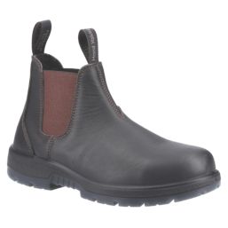 Hard Yakka Brumby Size 9  Brown Water-Resistant Non Safety Dealer Boots
