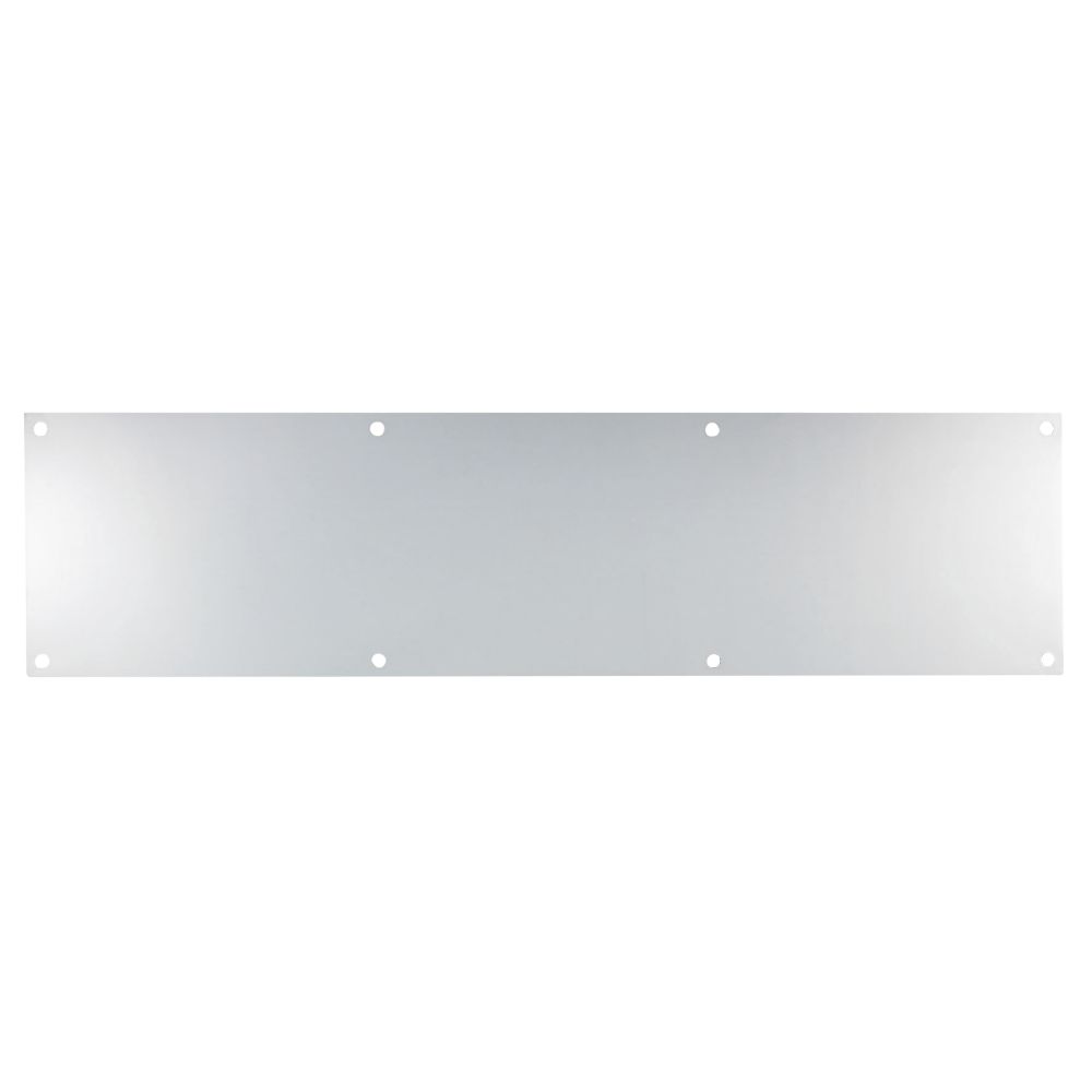 Eurospec Fire Rated Door Kick Plate Polished Stainless Steel 750mm x