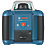Bosch GRL 400H Red Self-Levelling Rotary Laser Level With Receiver