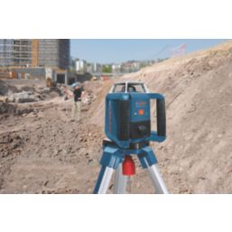 Bosch GRL 400H Red Self-Levelling Rotary Laser Level With Receiver