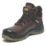 DEWALT  Size 7  Brown Waterproof Steel Toe Cap Safety Boots