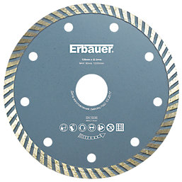 Erbauer  Masonry Diamond Cutting Blade 125mm x 22.23mm