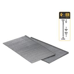 DEWALT Galvanised Straight Finish Nails 16ga x 57mm 2500 Pack