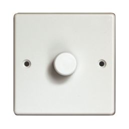 Varilight V-Dim 1-Gang 2-Way  Dimmer Switch  White