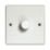 Varilight V-Dim 1-Gang 2-Way  Dimmer Switch  White