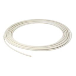 Wednesbury PVC Coated Copper Pipe White 10mm x 25m