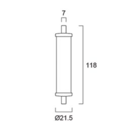 Sylvania ToLEdo Retro R7s Capsule LED Light Bulb 1055lm 9.4W 220-240V