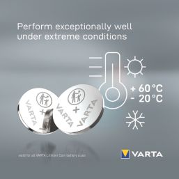 Varta CR1620 3V Button Cell Lithium Batteries 2 Pack