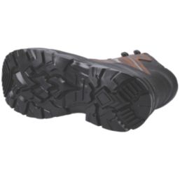 U-Power Greenland Size 10  Dark Brown Water-Resistant  Safety Boots