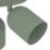 Eglo Tilston Round 3-Light Spotlight Green