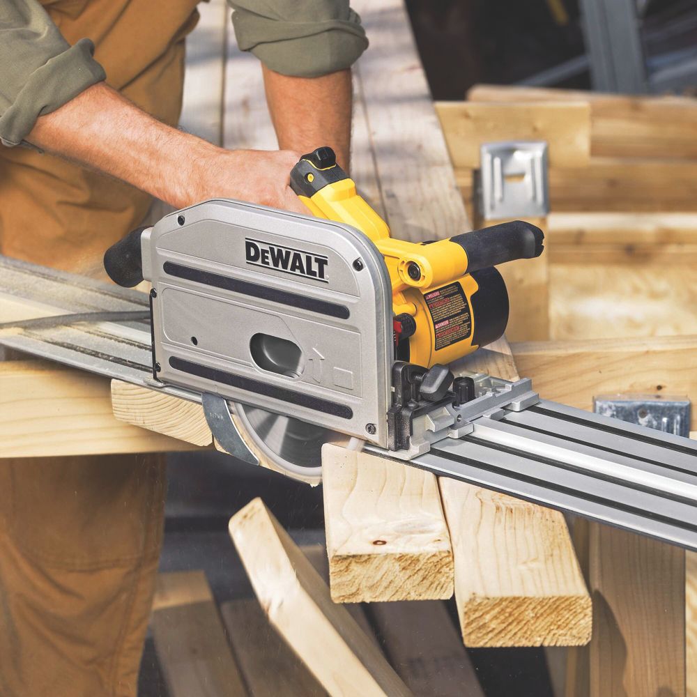 DeWalt DWS520KT LX 165mm Brushless Electric Plunge Saw 110V Screwfix