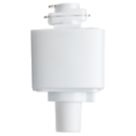 Knightsbridge 1-Circuit Pendant Adaptor White