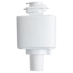 Knightsbridge 1-Circuit Pendant Adaptor White