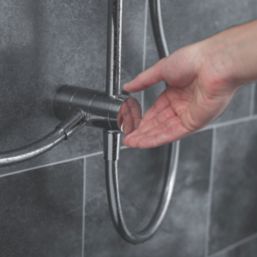 Mira Azora Frosted Green 9.8kW Thermostatic Dual Outlet Electric Shower