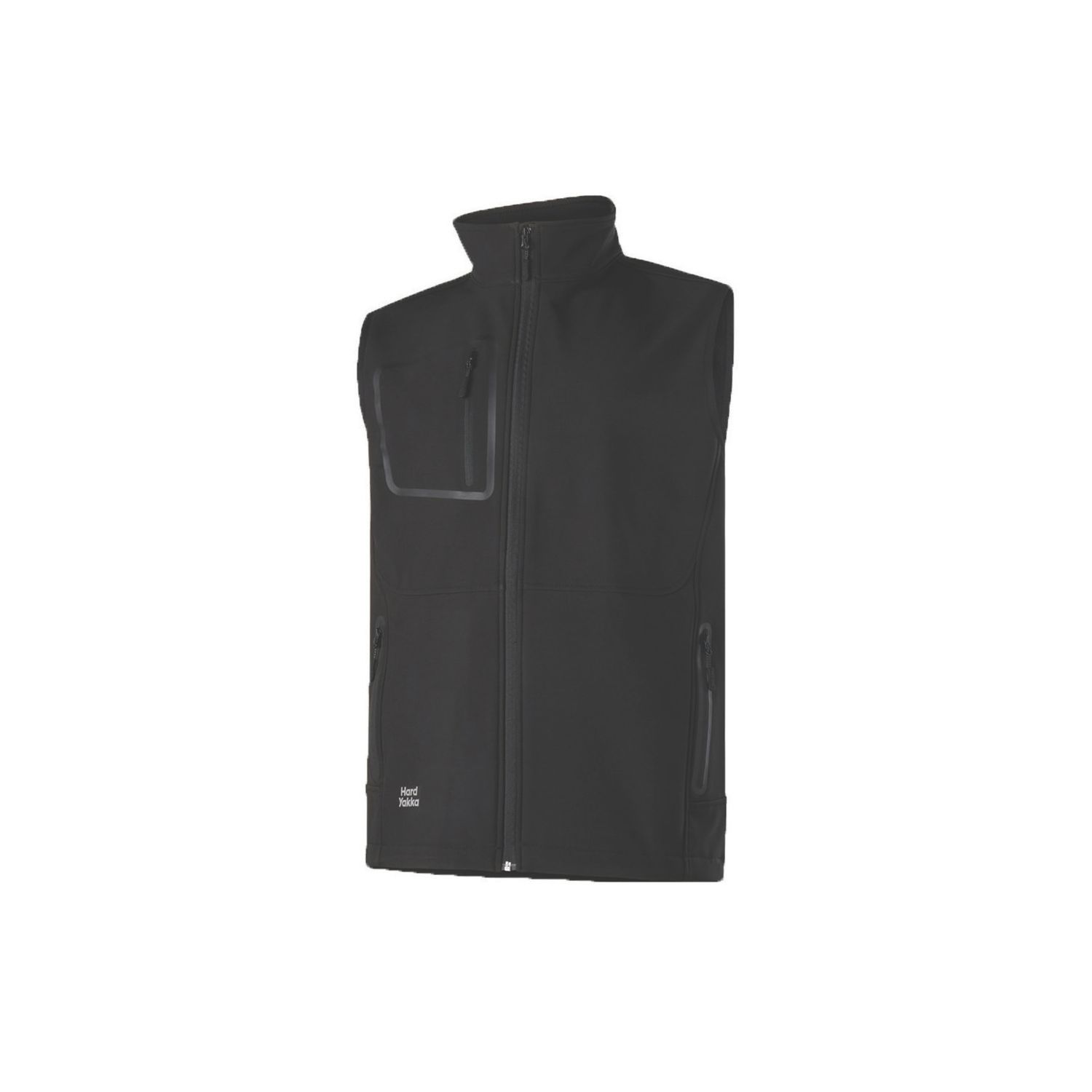 Hard Yakka Toughmaxx Shell Work Body Warmer Black Large 40" Chest (343KE)