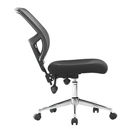 Nautilus Designs Nexus Medium Back Task/Operator Chair Black