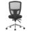 Nautilus Designs Nexus Medium Back Task/Operator Chair Black