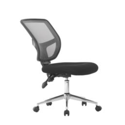 Nautilus Designs Nexus Medium Back Task/Operator Chair Black