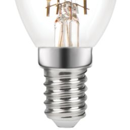 LAP  E14 Candle LED Virtual Filament Light Bulb 470lm 3.4W