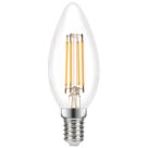 LAP  SES Candle LED Virtual Filament Light Bulb 470lm 3.4W