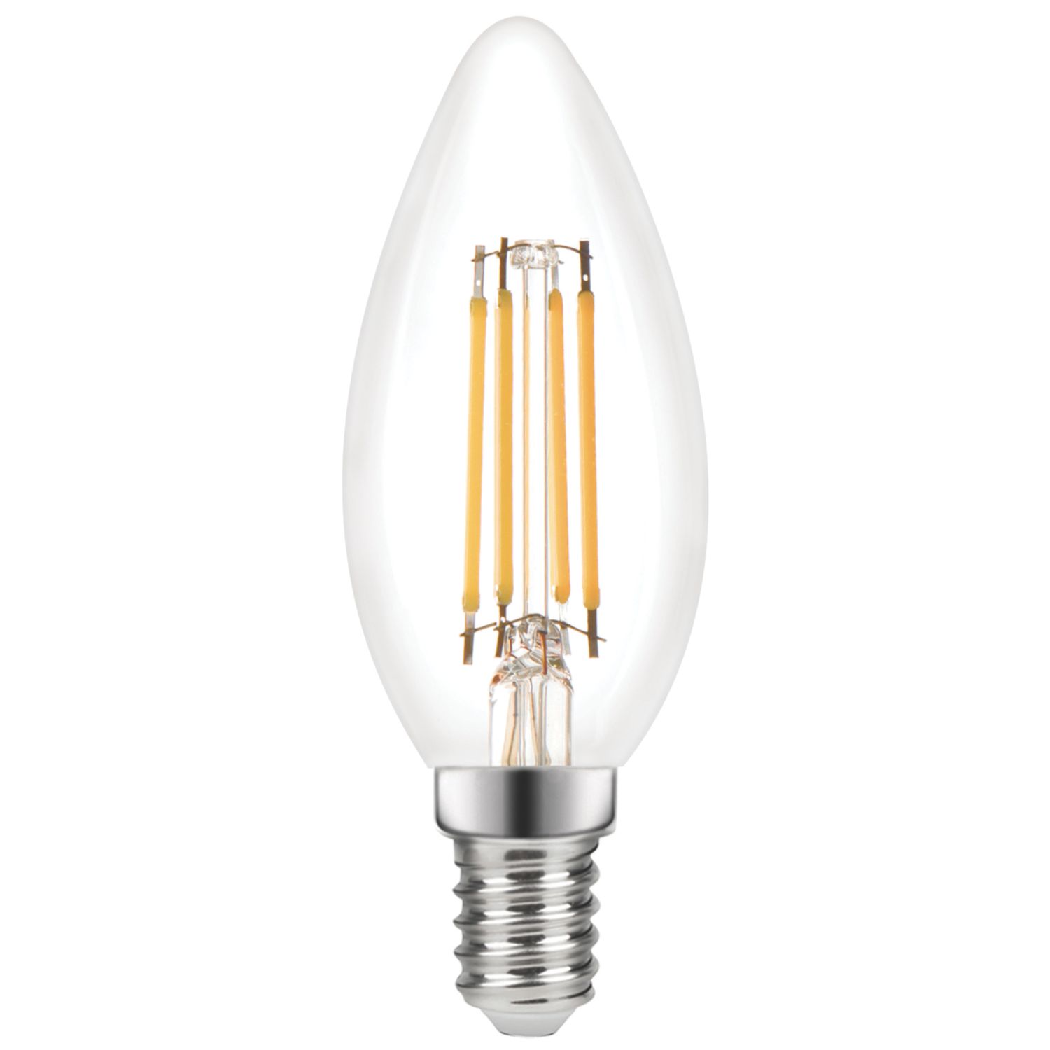 LAP E14 Candle LED Virtual Filament Light Bulb 470lm 3.4W (343PP)