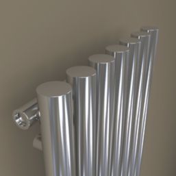 Towelrads Mayfair 1800mm x 305mm 1530BTU Chrome Vertical Designer Radiator